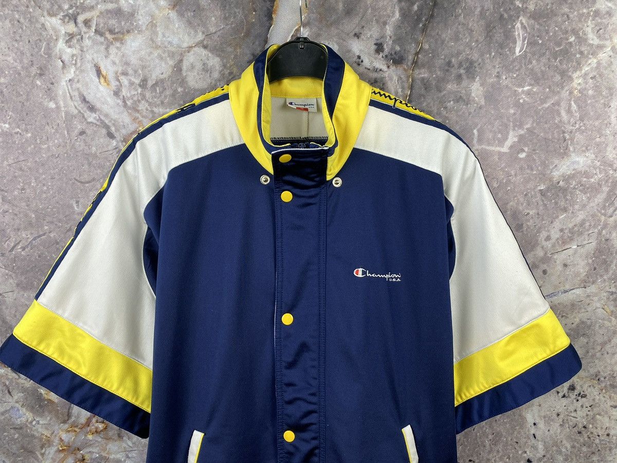 Champion Men’s Champion USA Jacket Short Sleeve Sportswear Size M Size US M / EU 48-50 / 2 - 2 Thumbnail