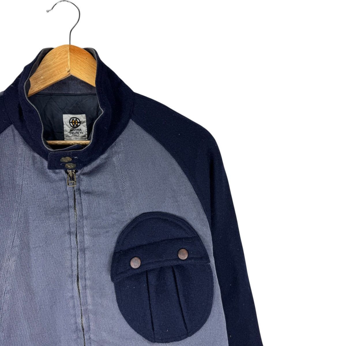 Vintage ☀️90s MARINA DEL REY RETRO AMERICAN BOMBER JACKET Size US M / EU 48-50 / 2 - 4 Thumbnail