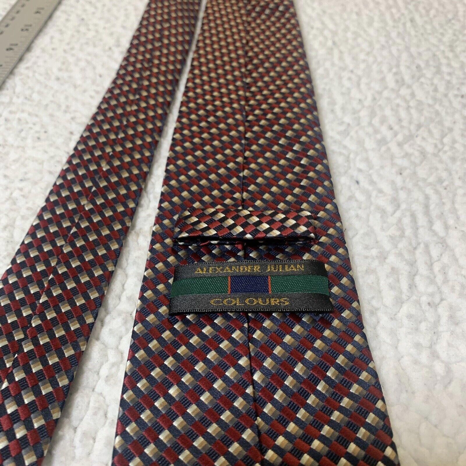 Alexander Julian Alexander Julian Men's Geometric Ties Red Black Lot 2 Size ONE SIZE - 7 Thumbnail