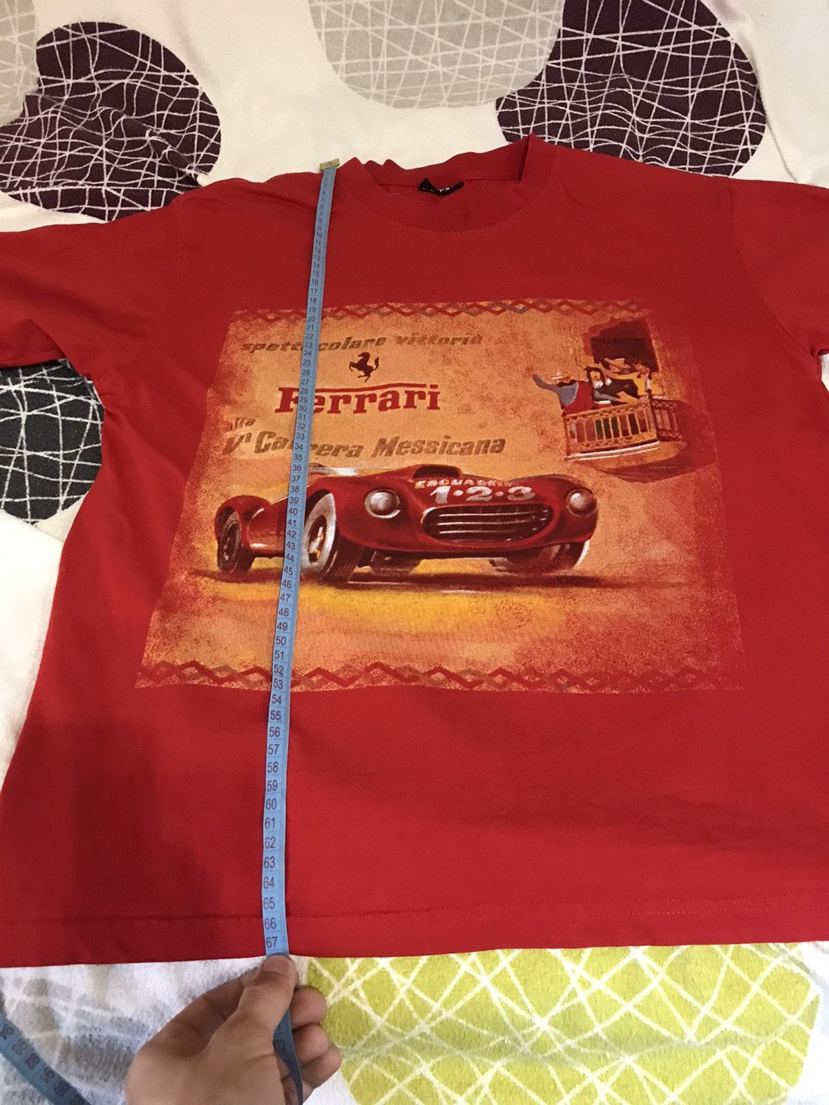 Ferrari × Vintage 🔥 90s Ferrari 375 Official Licensed T-Shirt Size US L / EU 52-54 / 3 - 9 Thumbnail