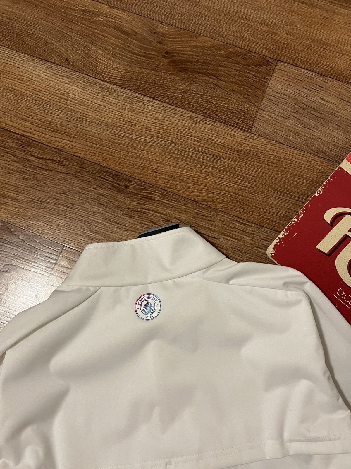 Puma Puma Manchester City 1/4 Zip 21/22 Training Top Rain Jacket Size US M / EU 48-50 / 2 - 10 Thumbnail