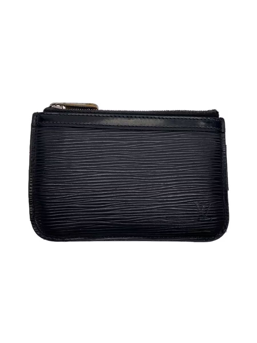 Louis Vuitton Louis Vuitton Epi Pochette Cle NM Leather Black Size ONE SIZE - 1 Thumbnail