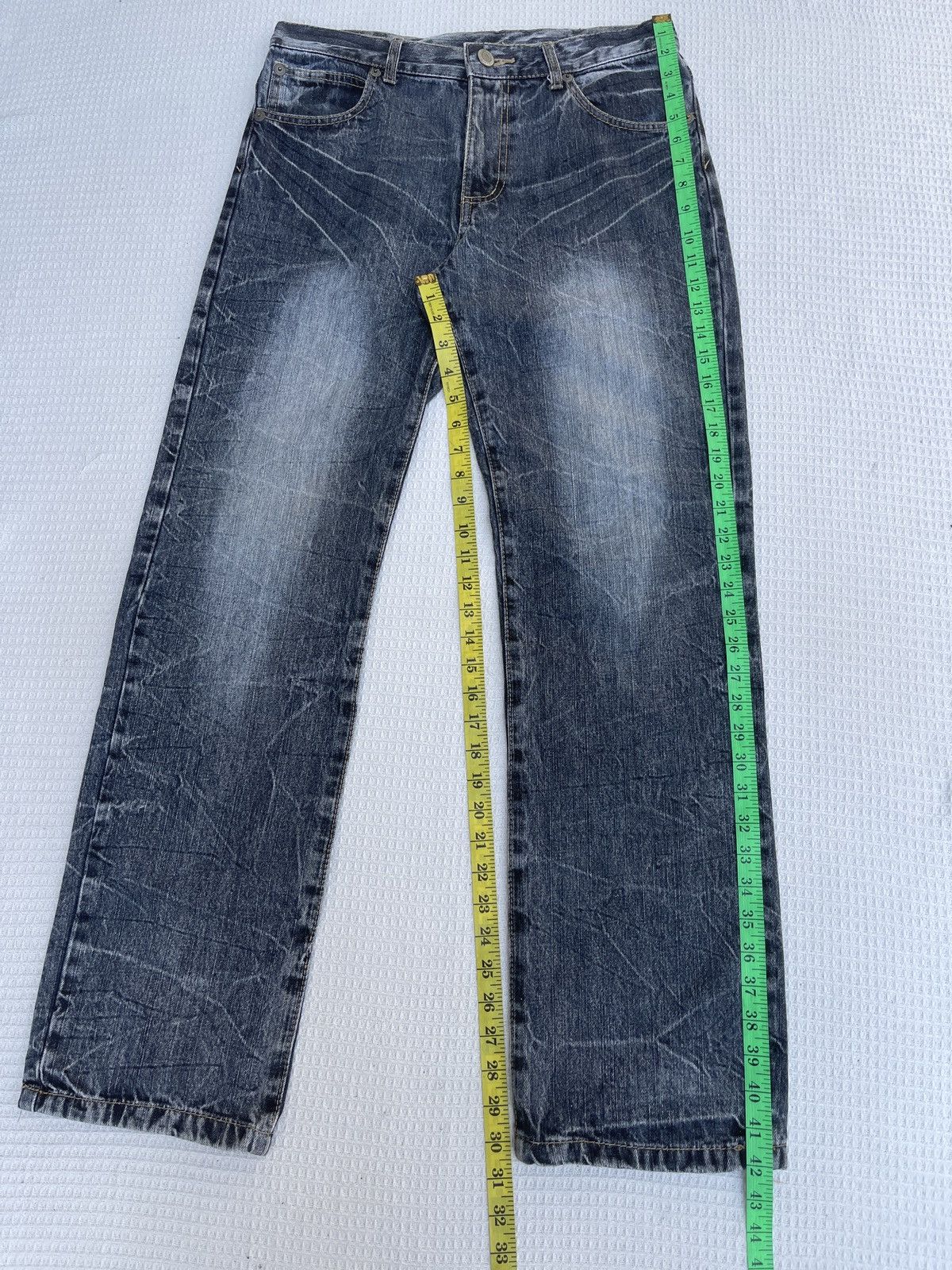 Hysteric Glamour Last Drop🔥Japanese Back & Forth Wings Since 1975 Denim Jeans Size US 32 / EU 48 - 12 Thumbnail