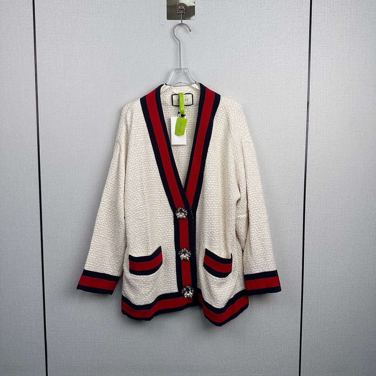 Gucci Gucci Tweed Cardigan Size 40 Size S / US 4 / IT 40 - 1 Thumbnail