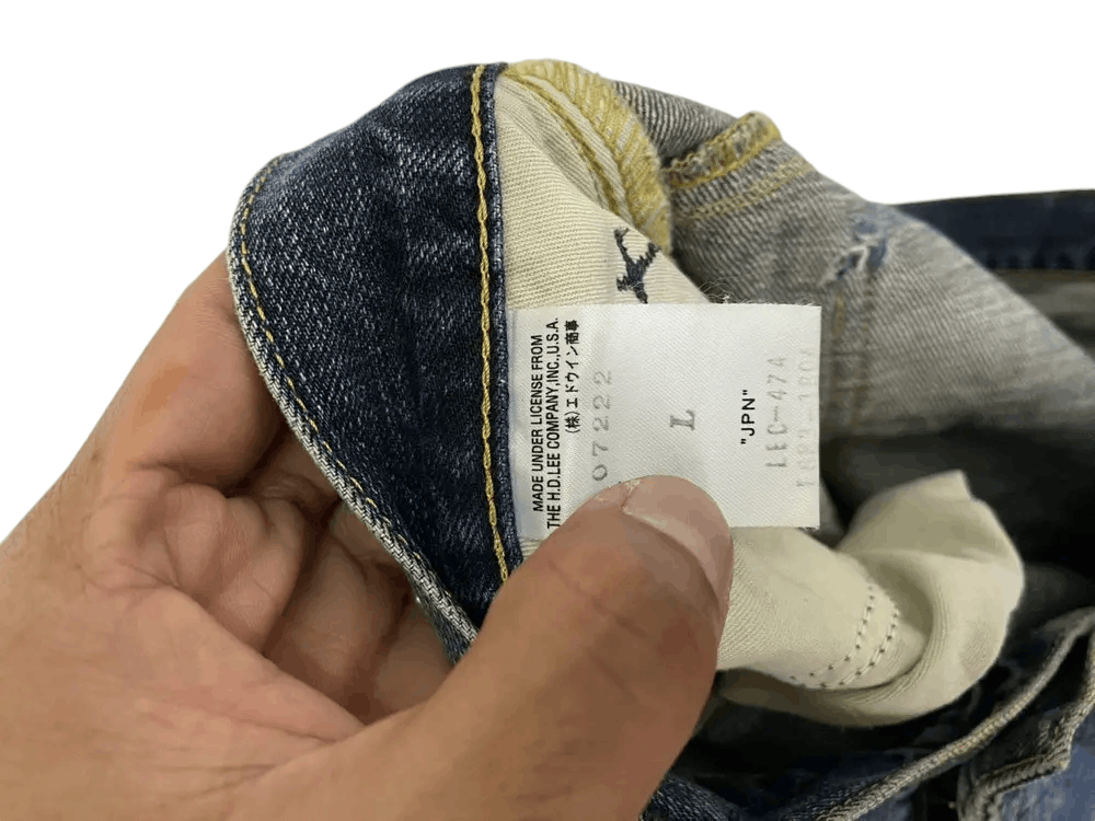 Lee × Vintage Vintage Lee Raider Distressed Denim Cargo Size US 38 / EU 54 - 12 Thumbnail