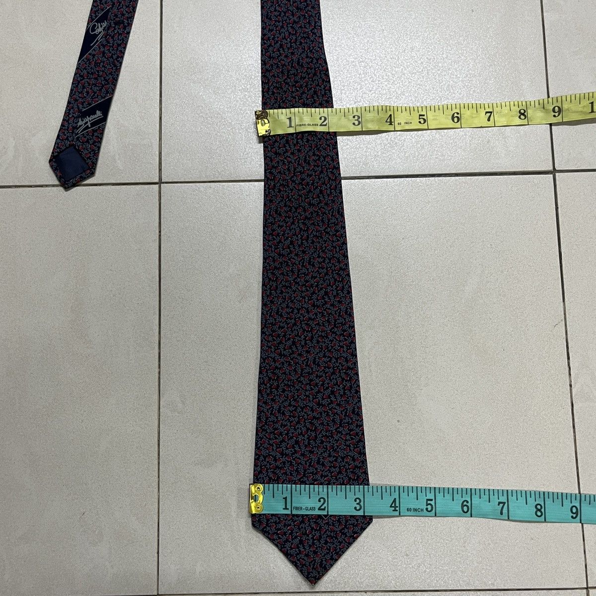 Vintage Rare Vintage Maison Schiaparelli Tie Size ONE SIZE - 10 Thumbnail