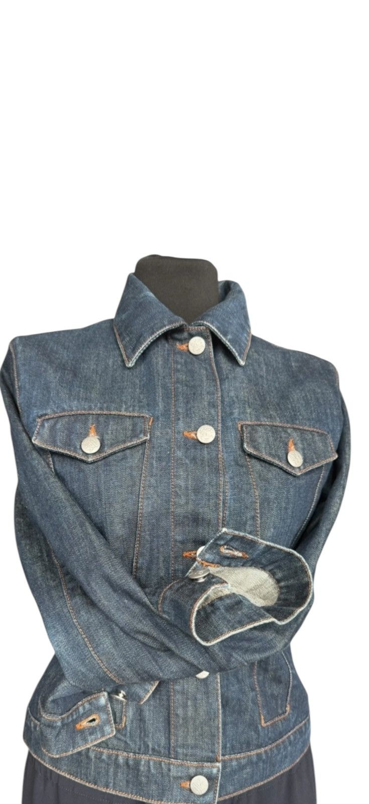 Jean Paul Gaultier Denim JPG New Size S / US 4 / IT 40 - 11 Thumbnail