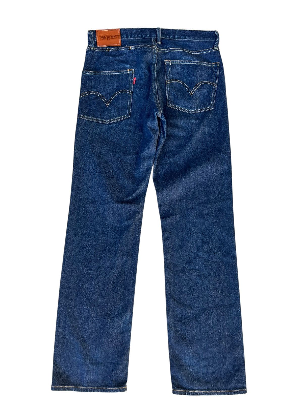 Levi's 2010 Levi’s Takahiro Kuraishi Redline Denim Lefty Jeans Size US 31 - 15 Thumbnail