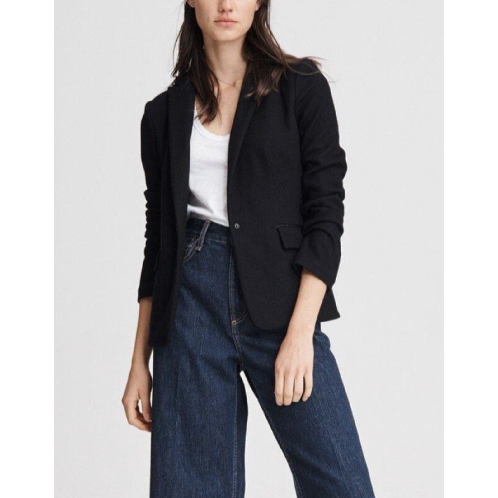 Rag & Bone rag & bone Lexington Wool Blazer size 0 Made In USA A003012 Size XS / US 0-2 / IT 36-38 - 1 Thumbnail