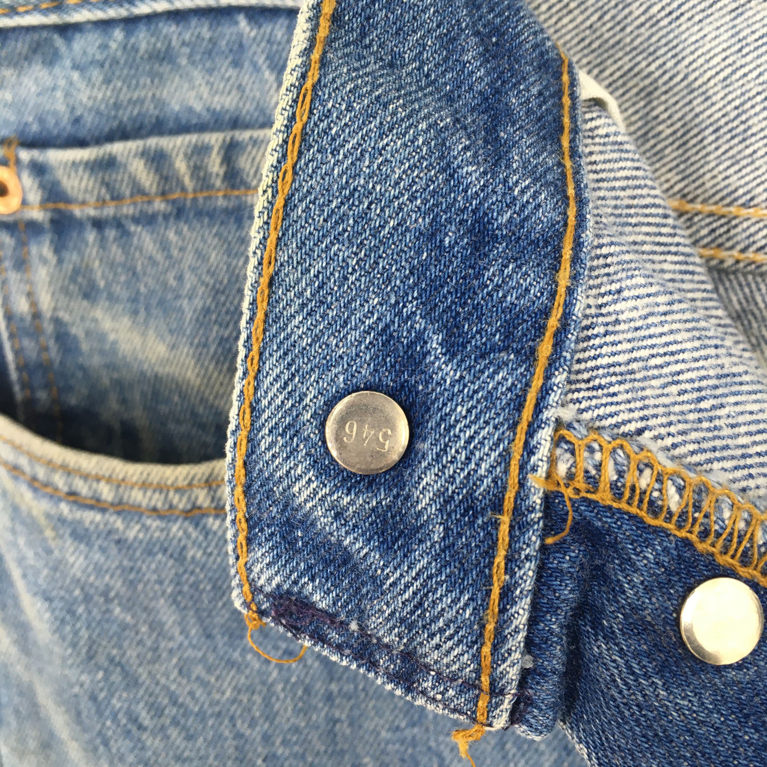 Levi's Size 30x30 Vintage 90s Levi's 501 Faded Blue Jeans S2021 Size US 30 / EU 46 - 7 Thumbnail