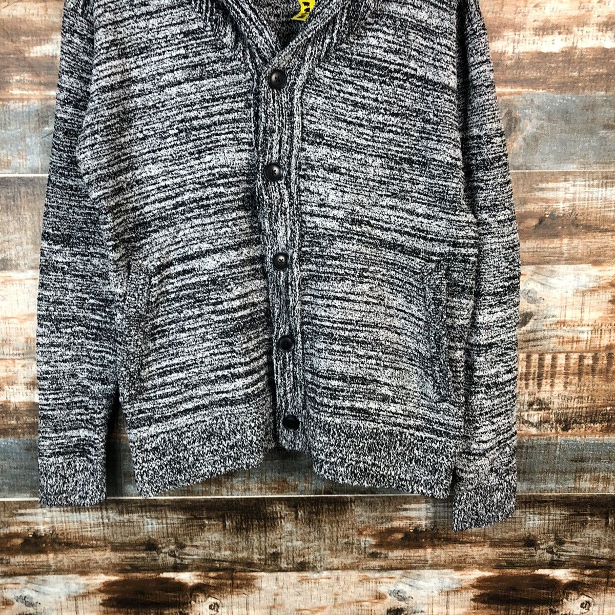 Japanese Brand Colony 2139 Grey Cardigan Knitwear #A1497 Size US M / EU 48-50 / 2 - 6 Thumbnail