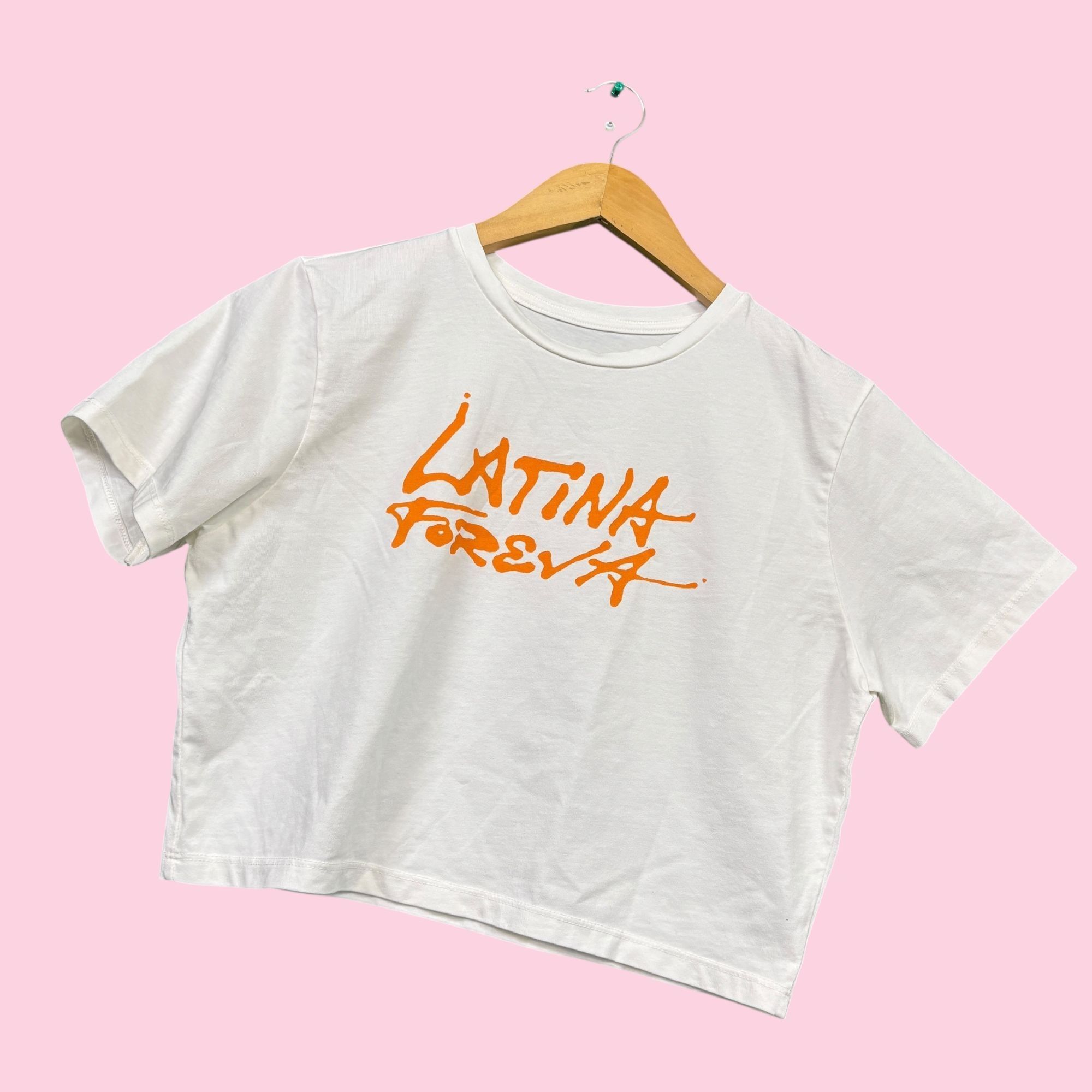 Other Karol G Latina Foreva Coachella Merch Crop Tee XXL Size XXL / US 16-18 / IT 52-54 - 3 Thumbnail
