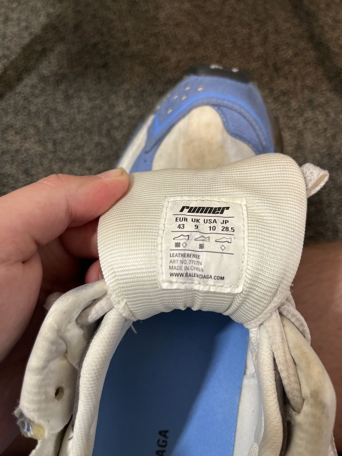 Balenciaga Runners in Blue/White Size US 10 / EU 43 - 8 Thumbnail