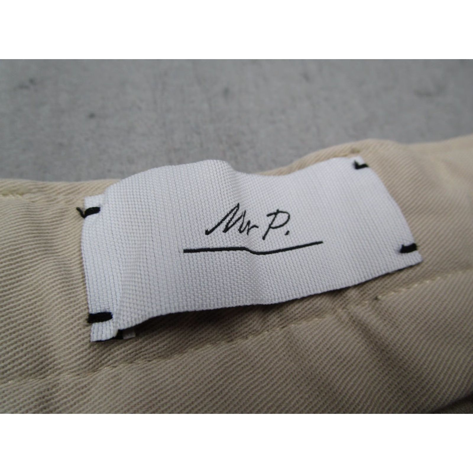 Vintage MR. P PORTER Shorts Mens 28 Beige Flat Front 7" Organic Blend Classic Casual Beach Nautical Sports Pockets 5-Pocket Style Chino Button Zip Mens Size US 28 / EU 44 - 2 Thumbnail