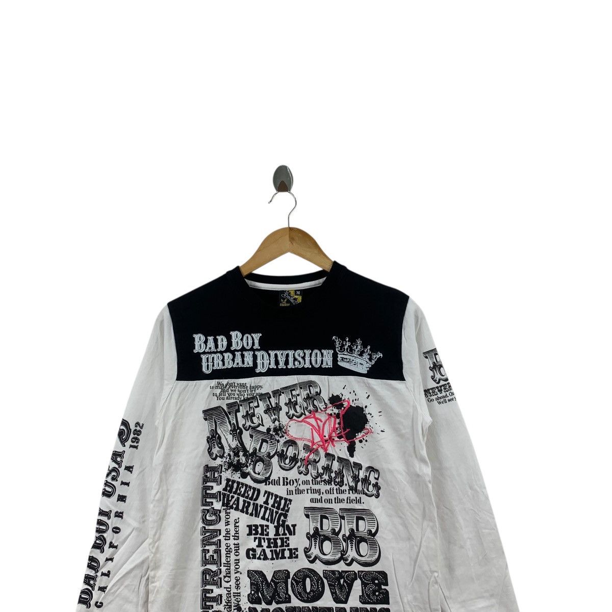 Other BAD BOY CALIFORNIA Urban Division Crown Tee Shirt Top Long Size US M / EU 48-50 / 2 - 2 Thumbnail