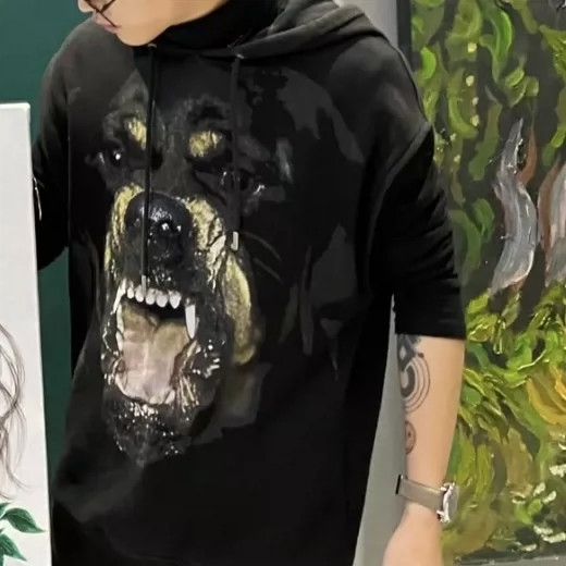 Givenchy Givenchy Hooded Vest with Dog Head Pattern Print Size US XS / EU 42 / 0 - 5 Thumbnail