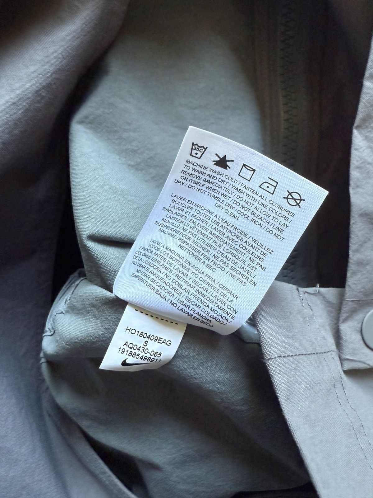 A-COLD-WALL* × Nike Nike x A-COLD-WALL by Samuel Ross Modular Layered Jacket Size US S / EU 44-46 / 1 - 10 Thumbnail