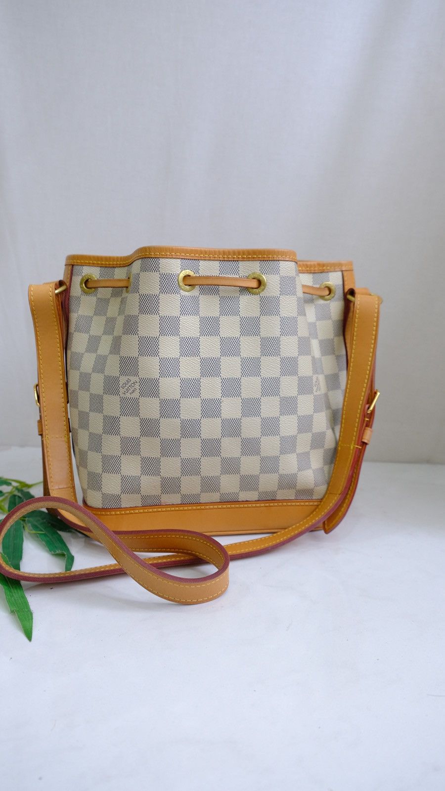 Louis Vuitton Louis Vuitton Damier Azur Noe white shoulder bag Size ONE SIZE - 2 Thumbnail