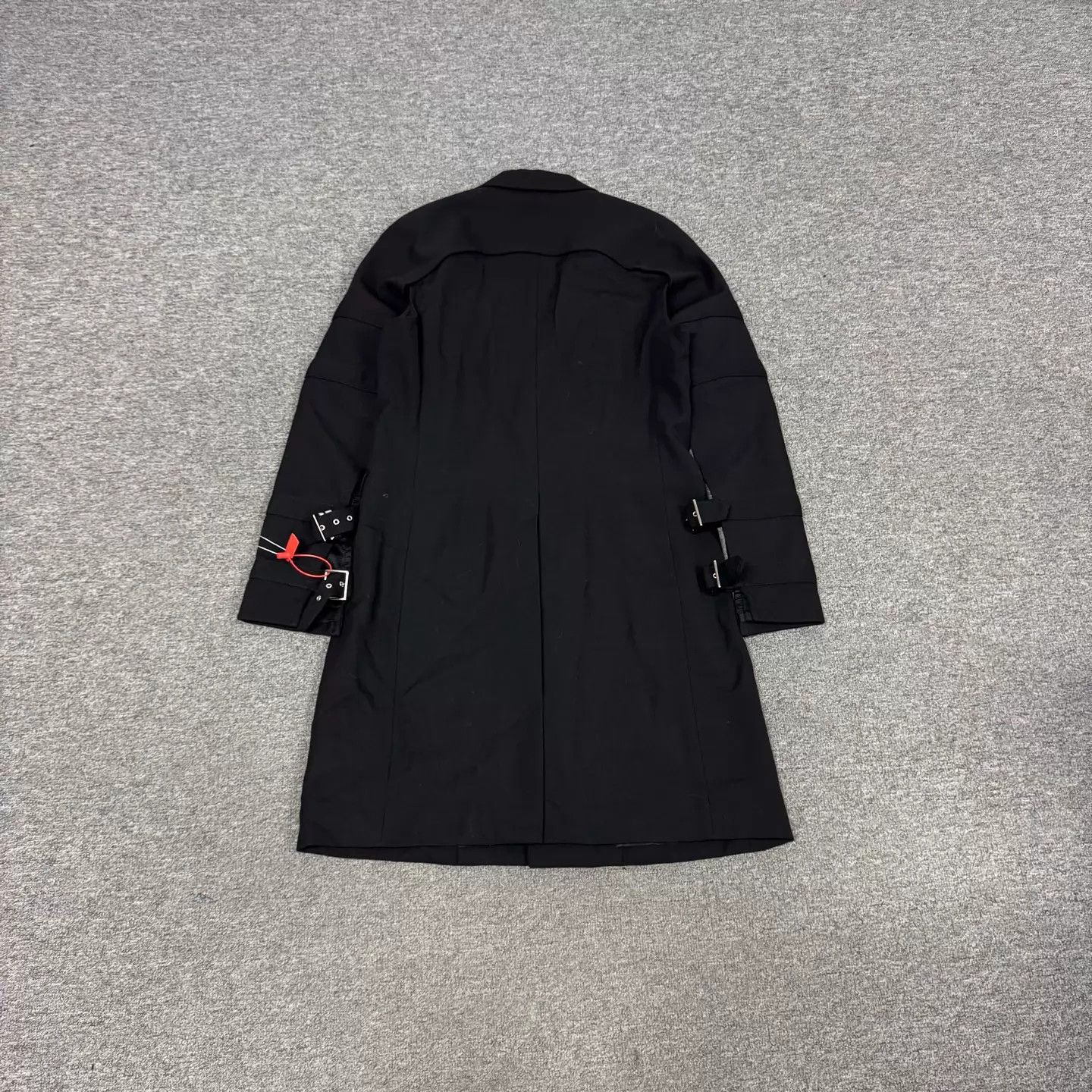 Comme des Garcons CDG Black Deconstructed Mid-Length Tailored Coat Size US M / EU 48-50 / 2 - 2 Thumbnail