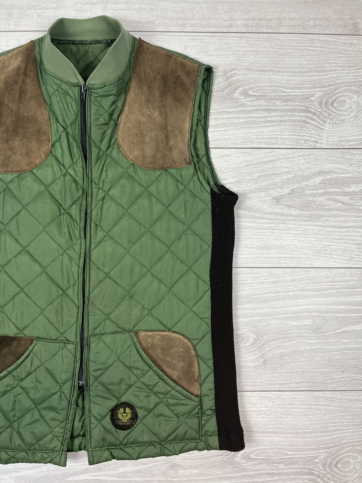 Belstaff Belstaff Vintage 70s Hunting Quilted Vest Jacket Size US L / EU 52-54 / 3 - 3 Thumbnail