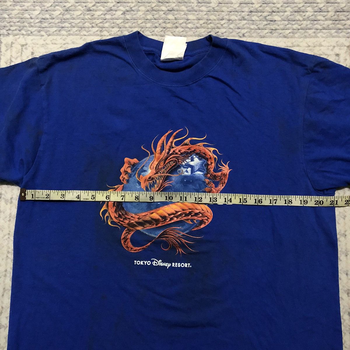 Planet Hollywood Rare Distressed Vintage Disney X Planet Hollywood Dragon Tee Size US L / EU 52-54 / 3 - 17 Thumbnail