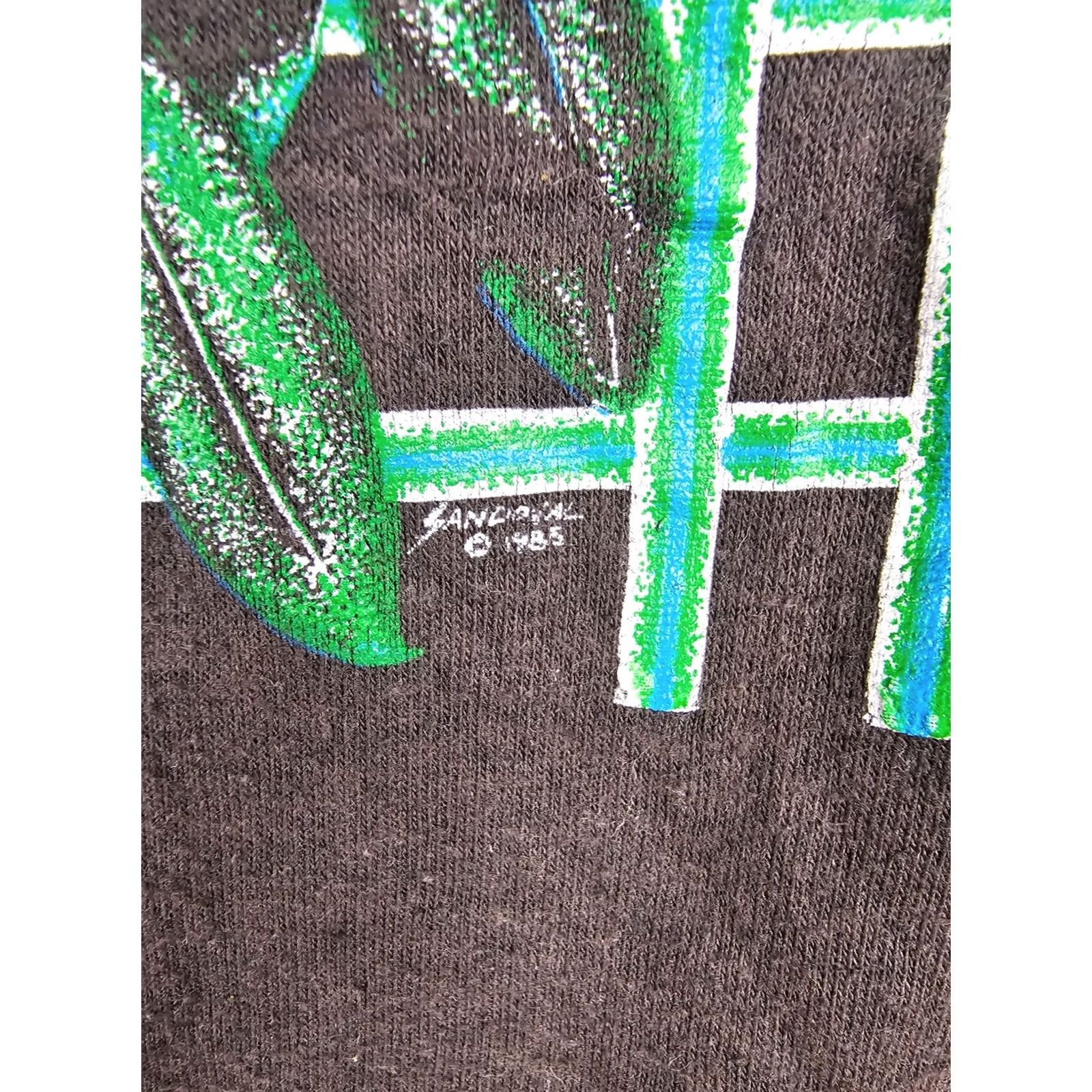 Vintage VINTAGE UNBRANDED RAFTING BLACK SINGEL STITCH SLEEVELESS T-SHIRT SZ SMALL SHIRT Men XS? Size US S / EU 44-46 / 1 - 4 Thumbnail