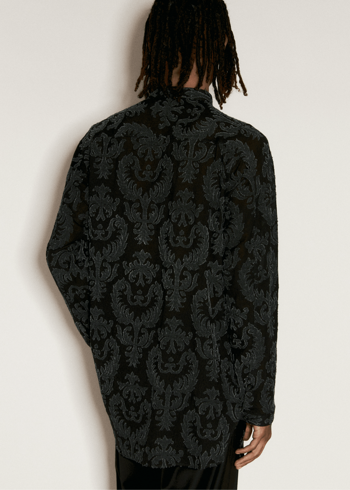 Yohji Yamamoto Yohji Yamamoto Pour Homme - India Pattern Shirt Blouse Size US L / EU 52-54 / 3 - 5 Thumbnail