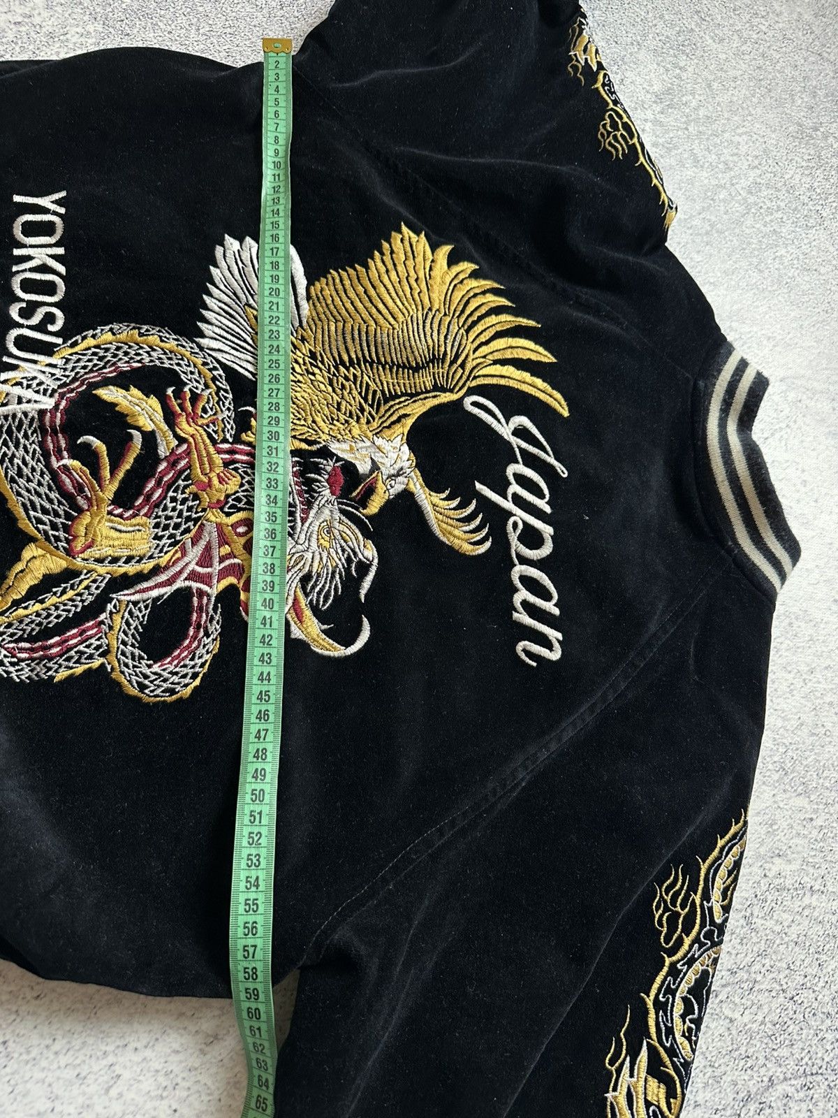 Other Sukajan Japan Yokosuka Embroidery Velvet Jacket Size US M / EU 48-50 / 2 - 20 Thumbnail