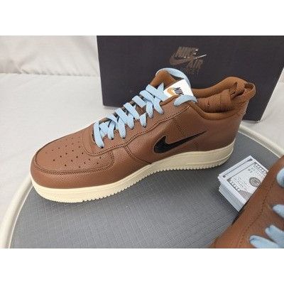 Jordan Brand Nike Air Force 1 Low Premium Vintage Pecan DO9785-200 Men’s Size US 12 / EU 45 - 7 Thumbnail