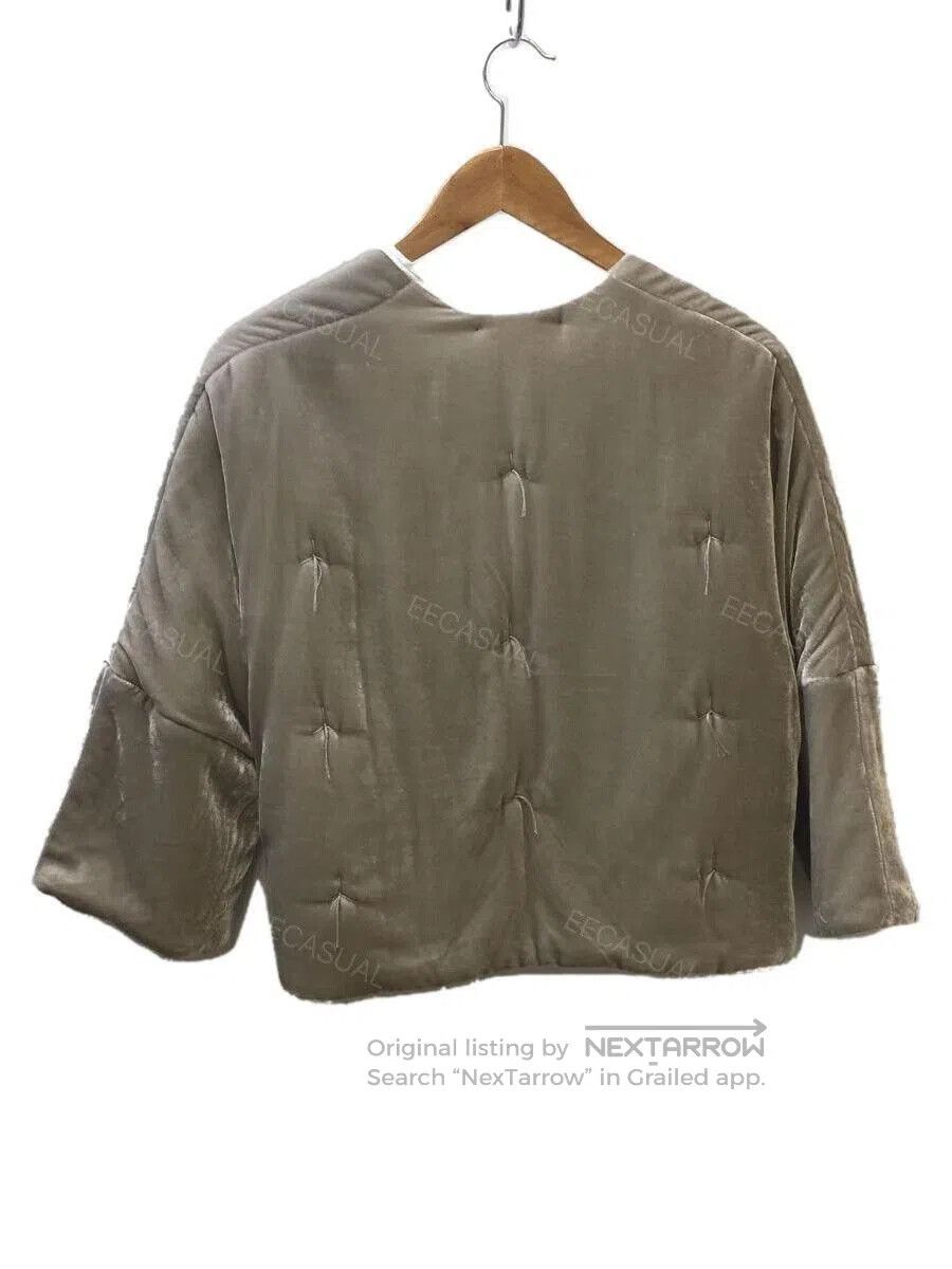 RIPVANWINKLE TOWAVASE Gray Silk Velvet Cotton Jacket. Size M / US 6-8 / IT 42-44 - 6 Thumbnail