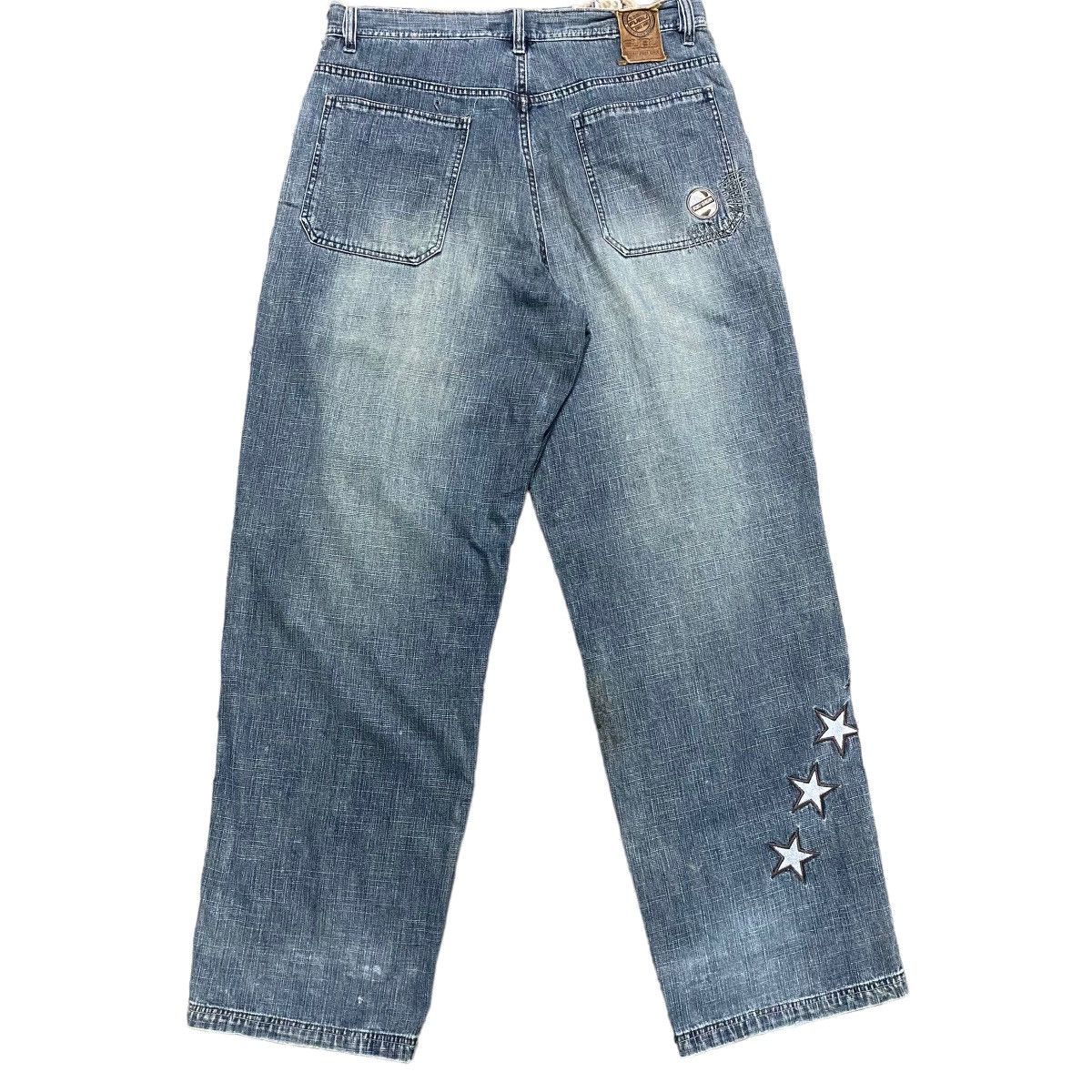 Fubu Vintage FUBU VARSITY Denim Baggy Pants Size US 34 / EU 50 - 2 Thumbnail