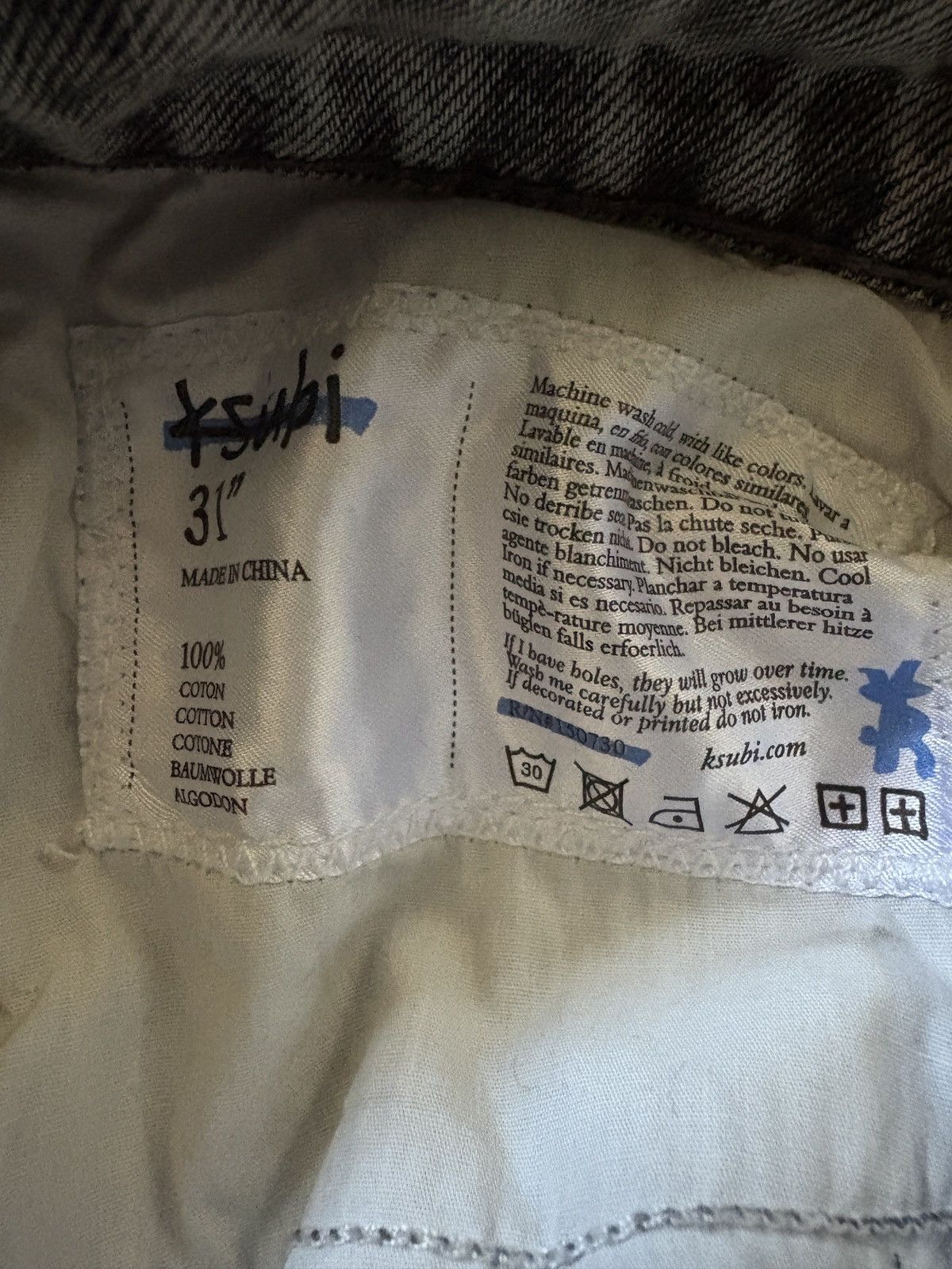 Ksubi Ksubi Flared Denim Size US 31 - 5 Thumbnail
