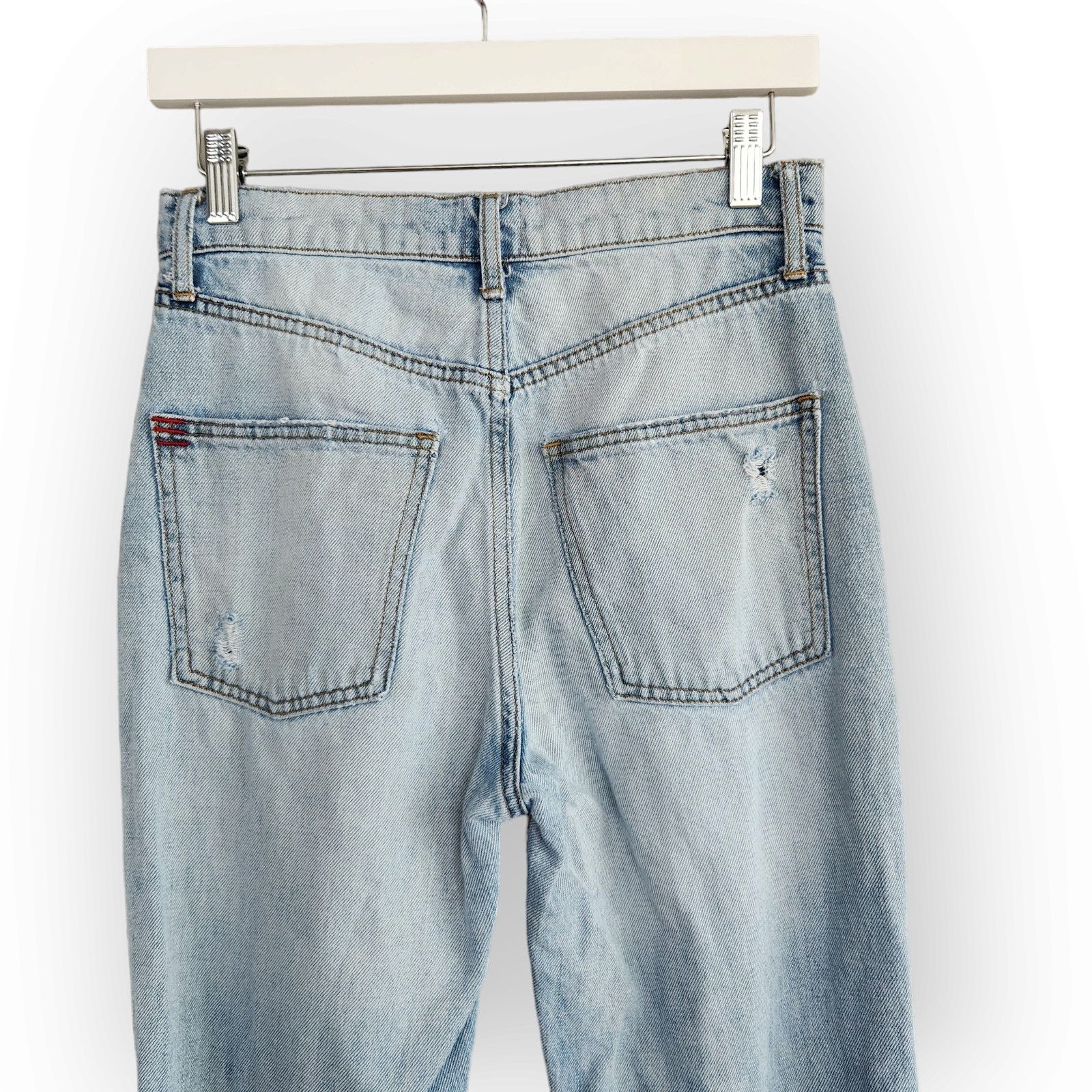 Bdg BDG Urban Outfitters High Waisted Ripped Mom Jeans 28 Size 28" / US 6 / IT 42 - 5 Thumbnail