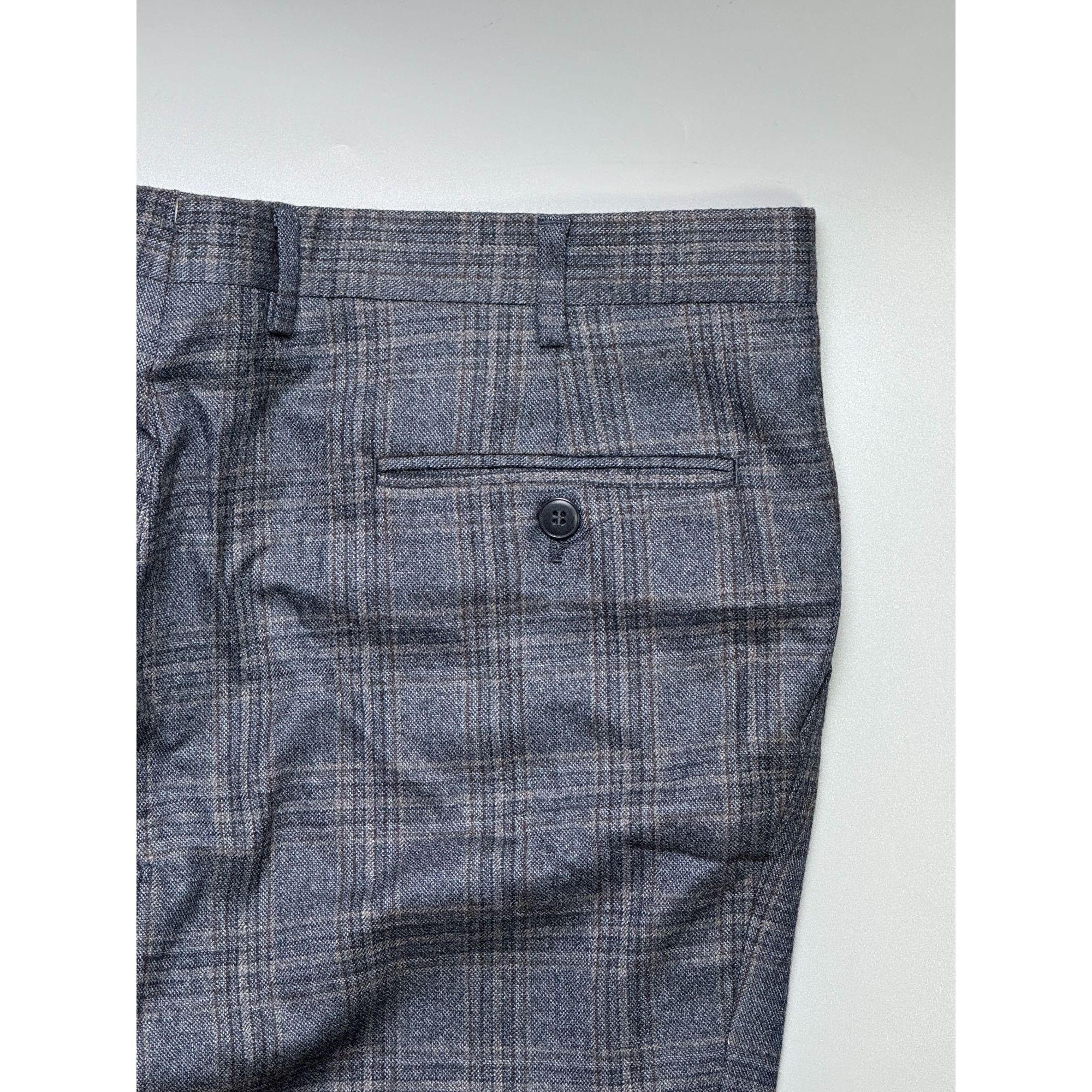 Brioni Brioni Moena Checkered Wool Trousers Pants Size US 36 / EU 52 - 10 Thumbnail