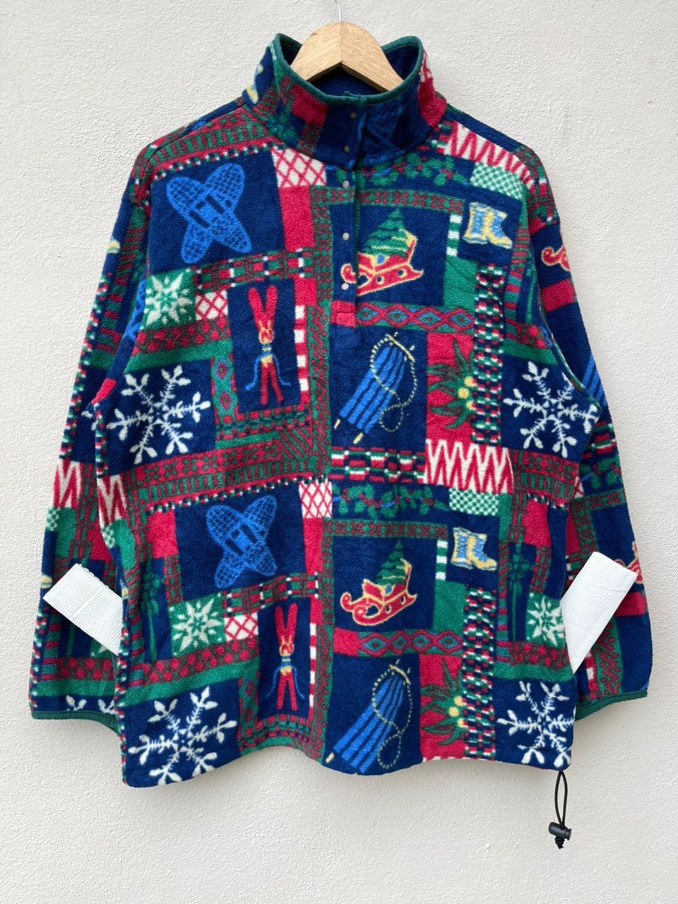 L.L. Bean L.L. Bean Fleece Blouson All Over Print Size US L / EU 52-54 / 3 - 6 Thumbnail