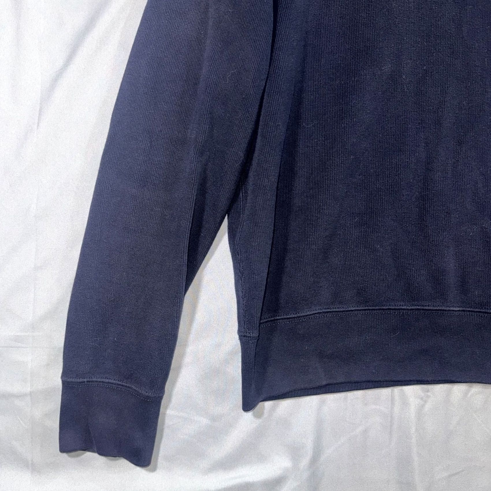 Polo Ralph Lauren Polo Ralph Lauren Sweatshirt Shawl Collar Button Pullover Navy Blue Medium Men Size US M / EU 48-50 / 2 - 5 Thumbnail
