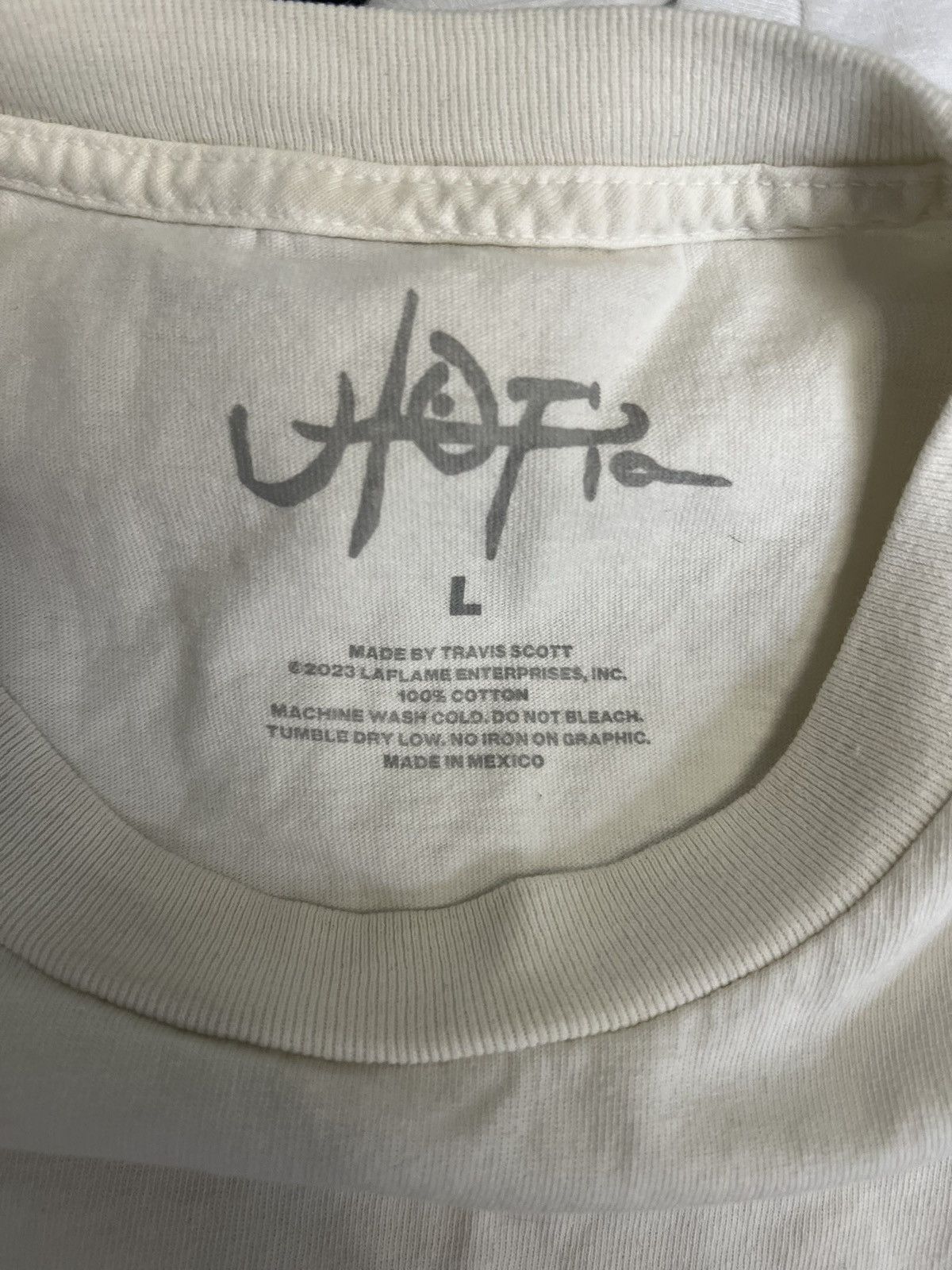 Travis Scott Travis Scott Utopia tee Size US L / EU 52-54 / 3 - 3 Thumbnail