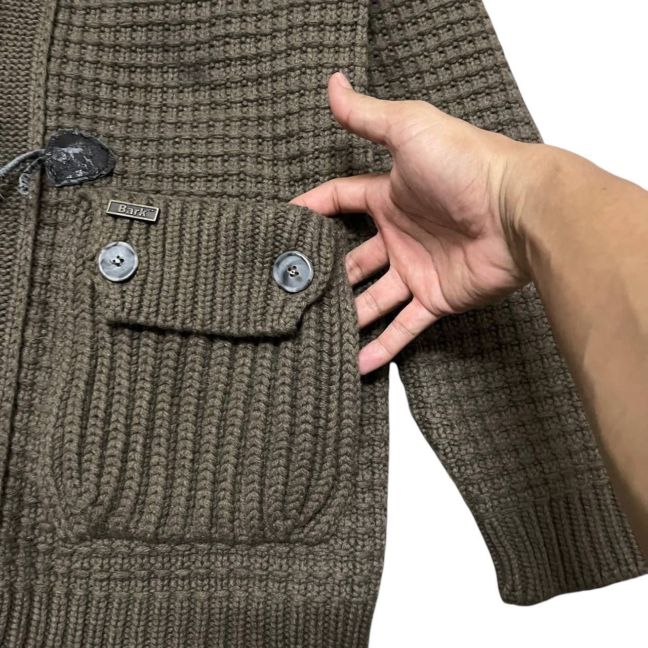 Bark Bark Knitted Wool Heavy Hooded Coat Size US S / EU 44-46 / 1 - 6 Thumbnail