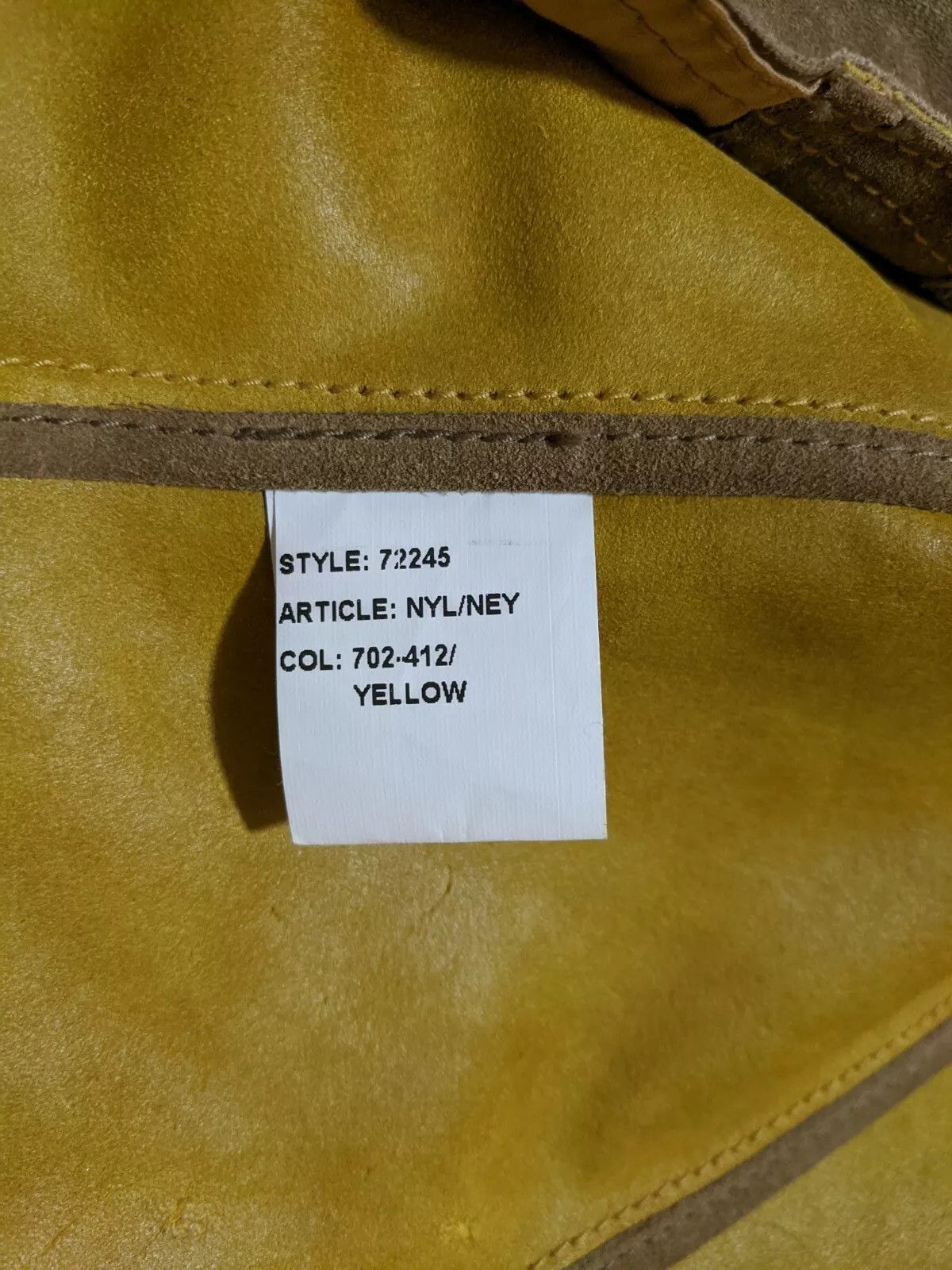 Designer VENTCOUVERT - Jacket - 100% calf split Leather - Size 38 Size XS / US 0-2 / IT 36-38 - 6 Thumbnail