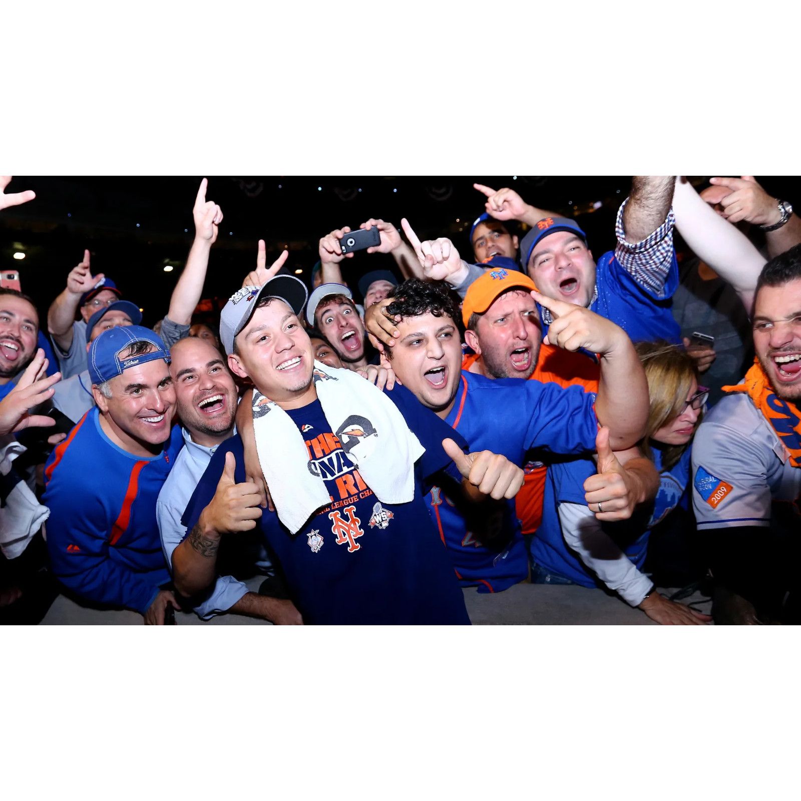 New Era New York Mets '15 NL Champions Flex Hat World Series New Era Size ONE SIZE - 9 Thumbnail