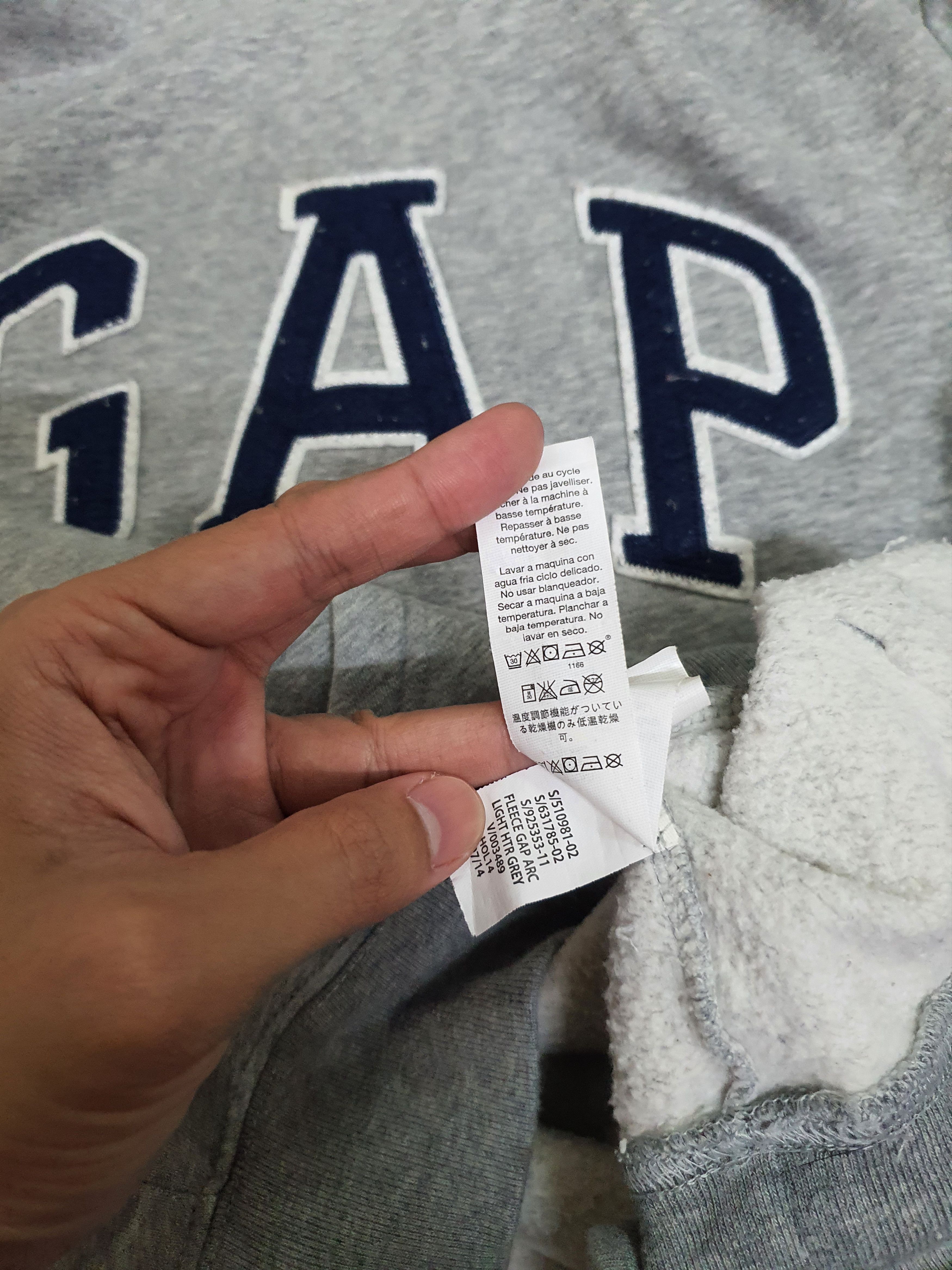 Gap Gap arch logo pullover hoodie Size US S / EU 44-46 / 1 - 10 Thumbnail