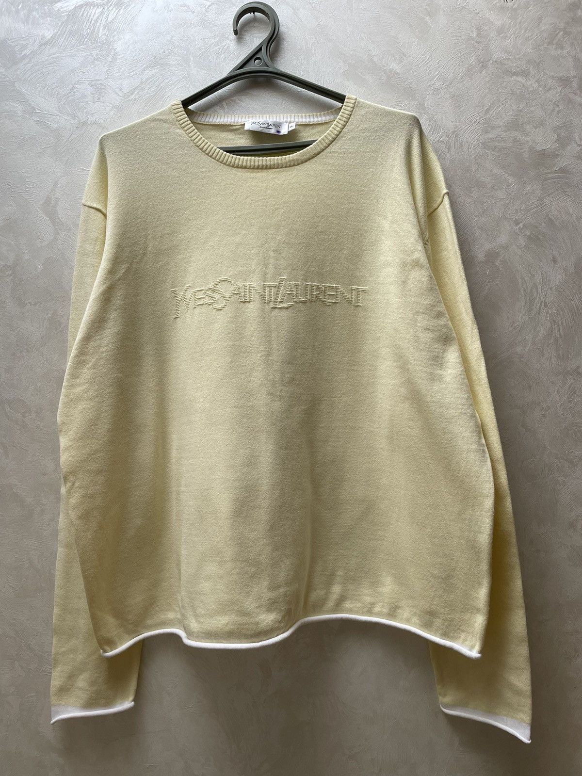 Vintage × Yves Saint Laurent Yves saint Laurent sweater vintage Size US XXL / EU 58 / 5 - 1 Thumbnail