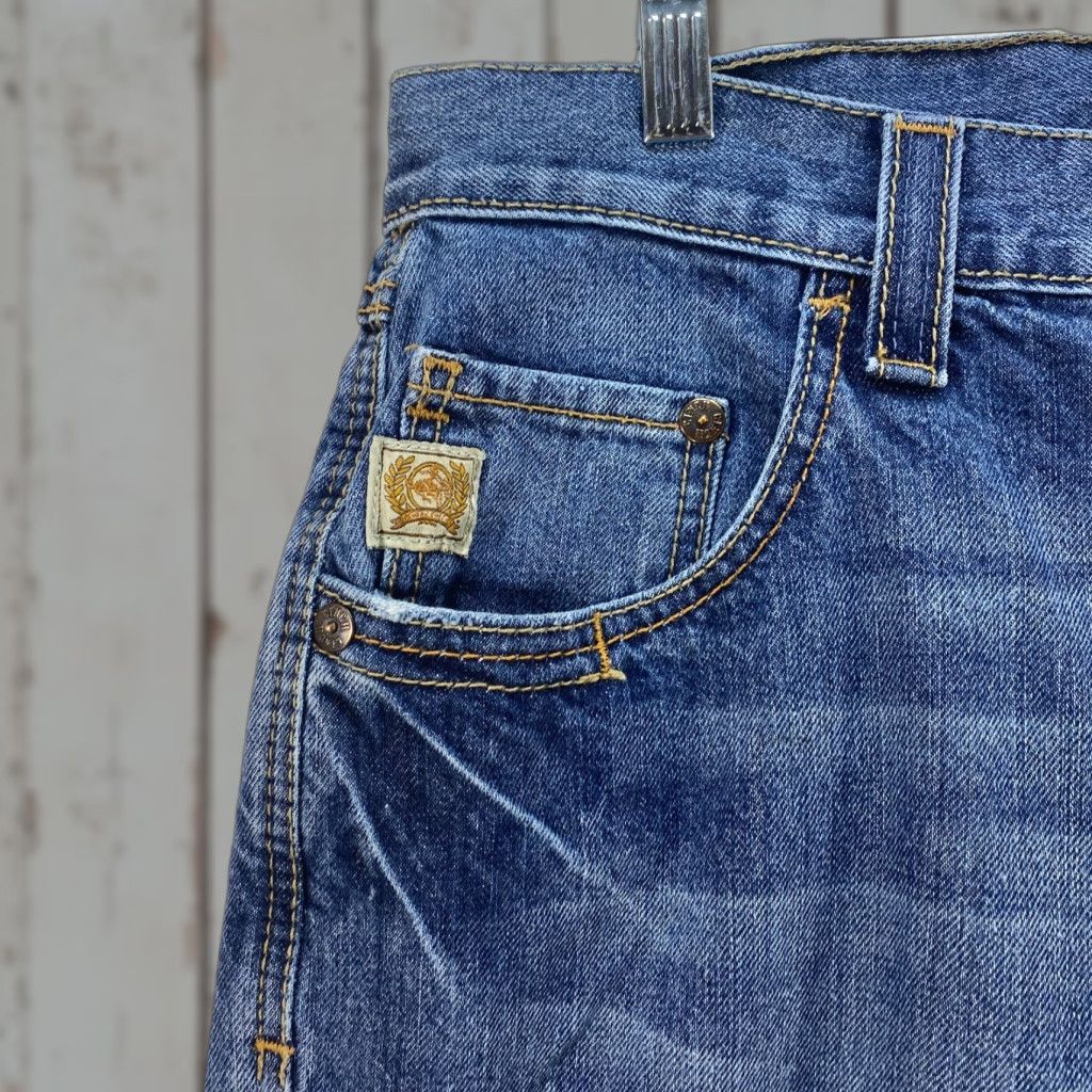 Denime Cinch Carter Mens Jeans 34x38 Relaxed Fit Medium Stone Blue Denim Cowboy Western Shirt Size US 34 / EU 50 - 1 Thumbnail