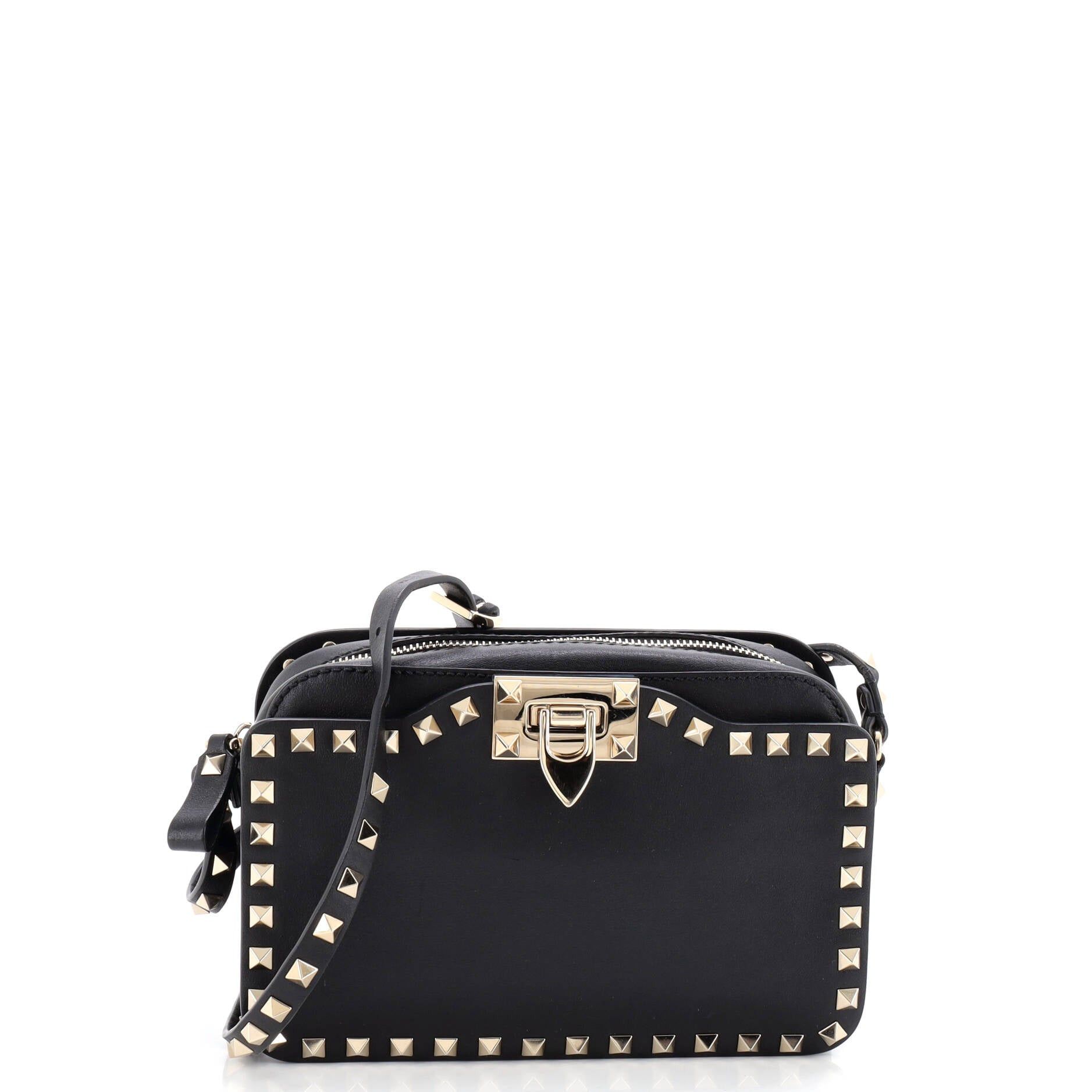 Valentino Rockstud Flip Lock Camera Crossbody Bag Size ONE SIZE - 1 Thumbnail
