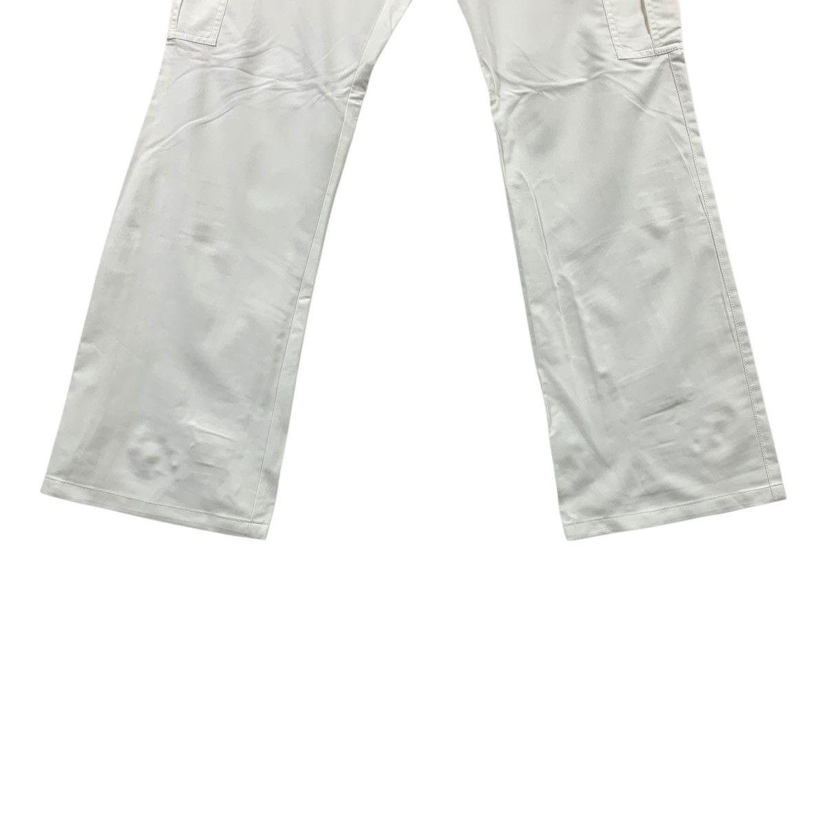 Vintage DANCE WITH DRAGON WHite colour cargo pants Size 30" / US 8 / IT 44 - 12 Thumbnail