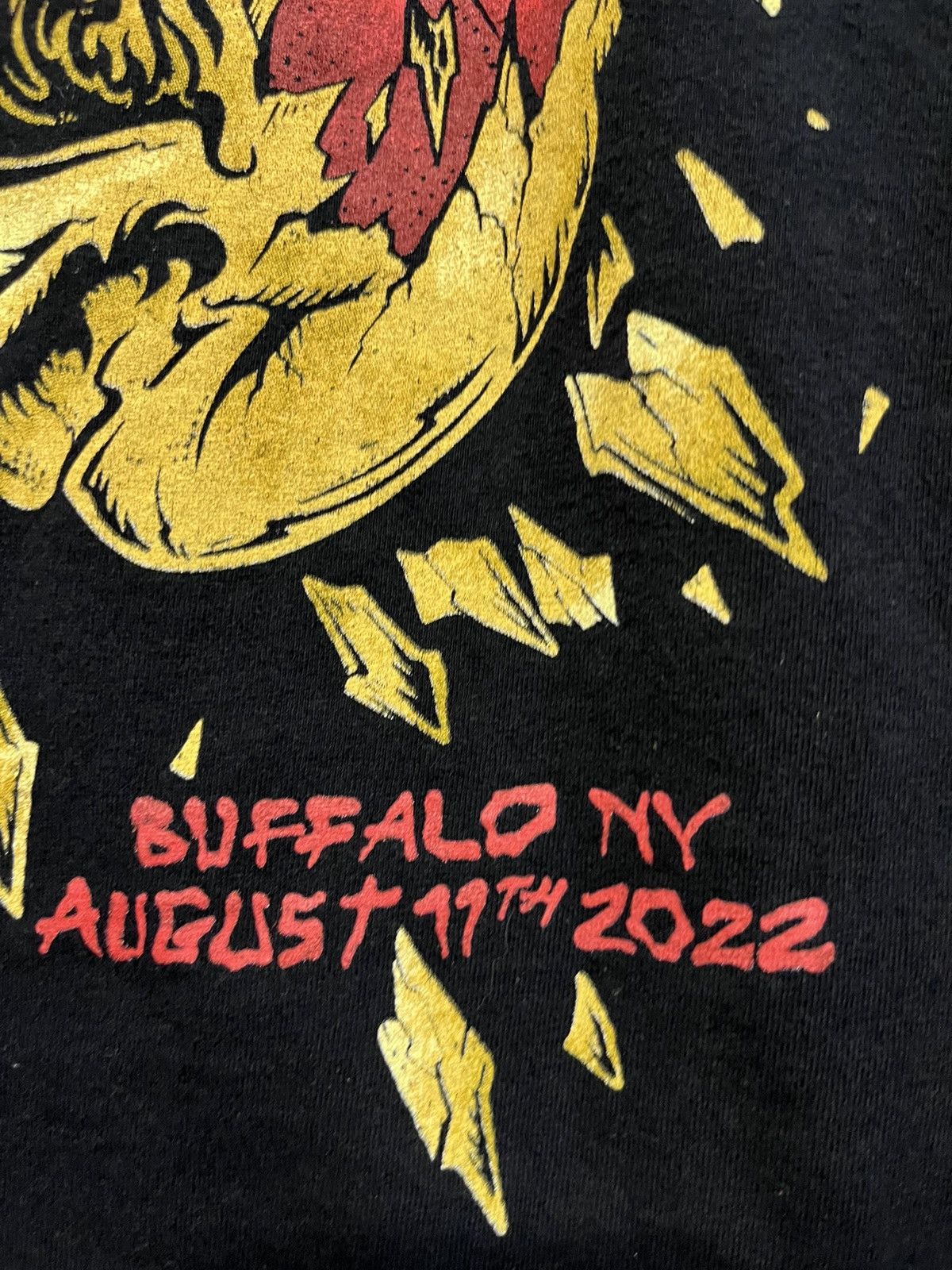 Metallica Metallica Buffalo 2022 tee Size US M / EU 48-50 / 2 - 4 Thumbnail