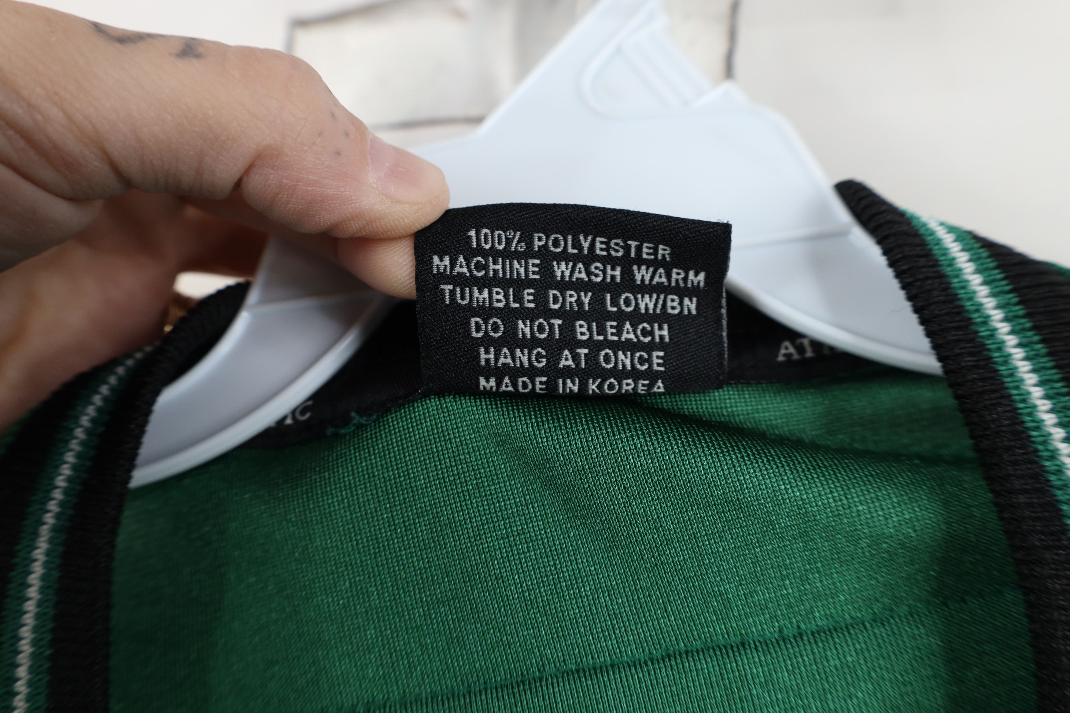 Vintage Vintage 90s Y2K Streetwear Hop Harlem Football Jersey Green Size US XL / EU 56 / 4 - 12 Thumbnail