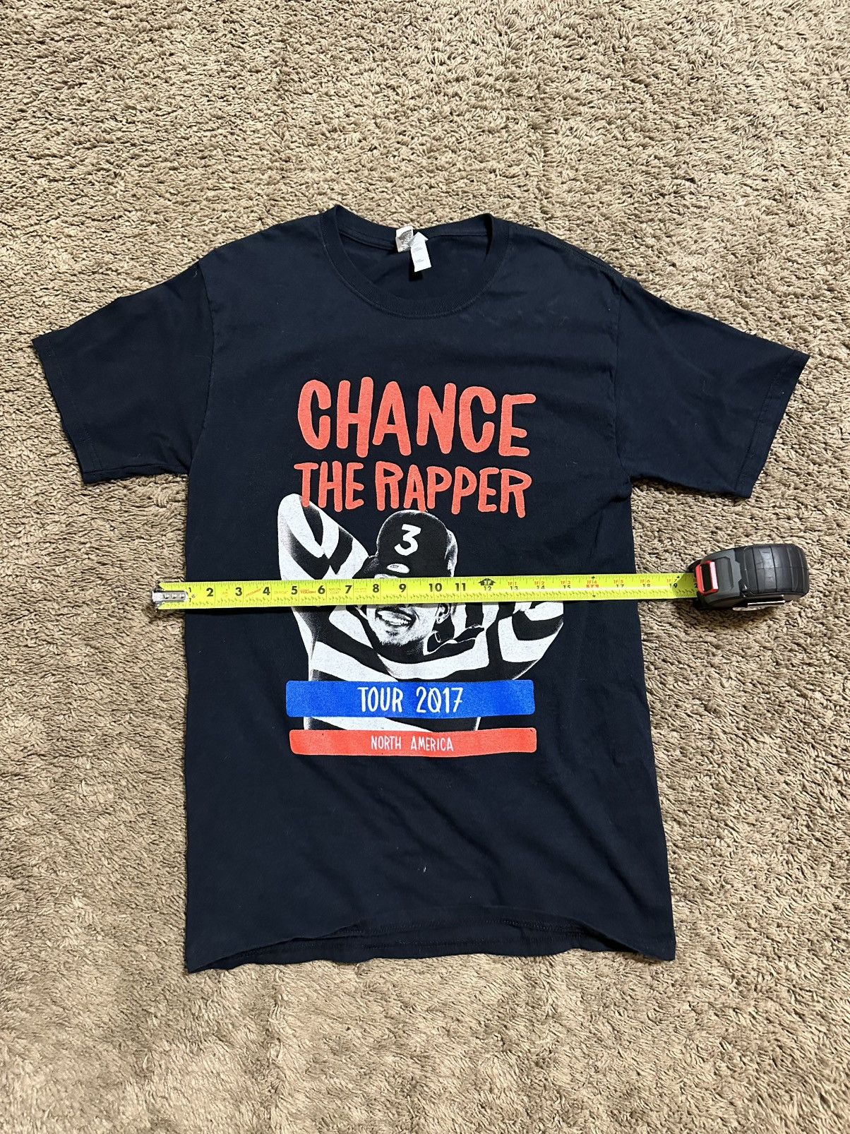 NCAA Vintage Chance the rapper tour 2017 shirt size small Size US S / EU 44-46 / 1 - 4 Thumbnail