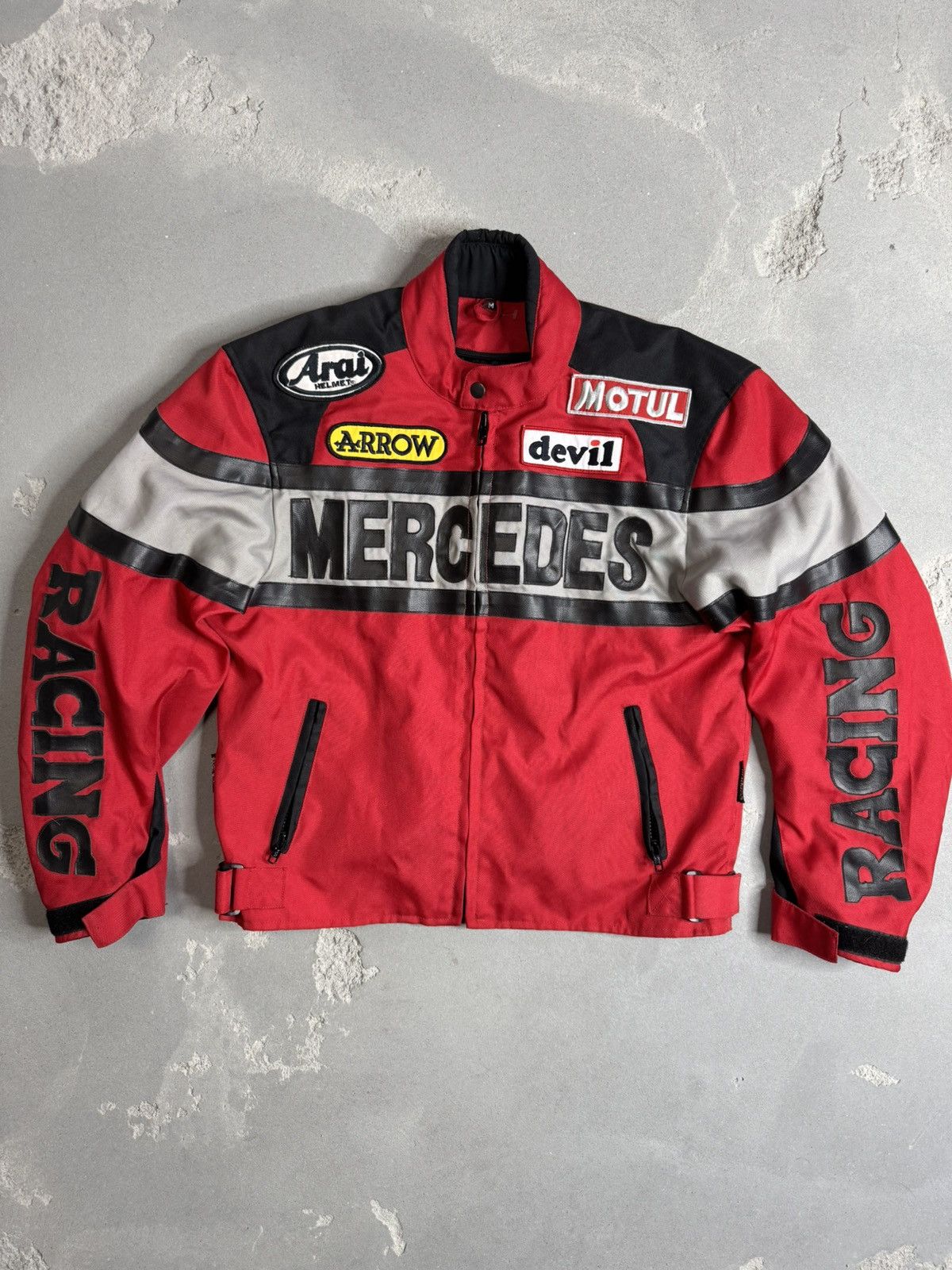 Mercedes-Benz × Vintage VTG Mercedes Benz Racing Jacket Formula Uno Size M Size US M / EU 48-50 / 2 - 3 Thumbnail