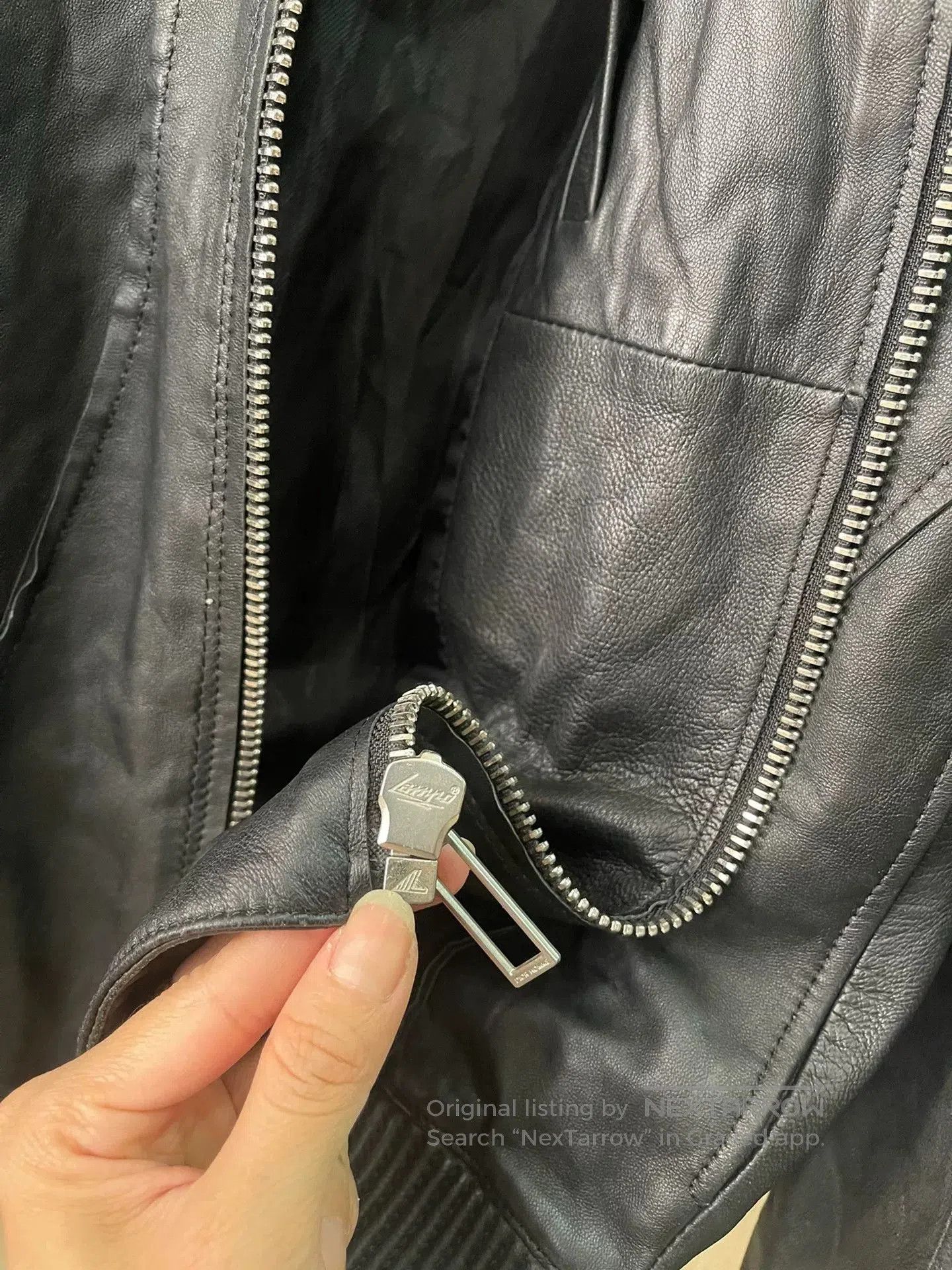 Dior Dior Men's Leather Jacket. Size US L / EU 52-54 / 3 - 4 Thumbnail